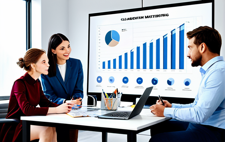 Influencer Collaboration**
"A professional-looking marketing team brainstorming in a modern office, discussing an influencer campaign, charts and graphs visible, fully clothed, appropriate attire, safe for work, perfect anatomy, natural proportions, digital art, high quality, bright and optimistic lighting, family-friendly, professional."
**