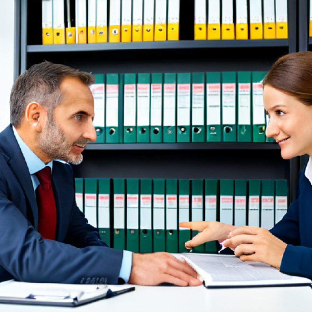 전문가와 협업하여 신뢰도 높이기 - The Importance of Expertise**
"A professional consultant, fully clothed in a modest business outfit...