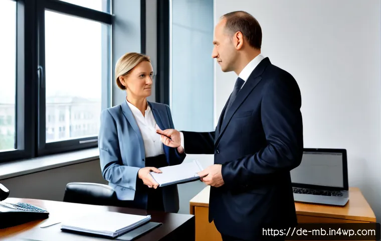 명성과 관련된 법률 지식 - Photorealistic German legal consultation about reputation protection, confident middle-aged lawyer i...
